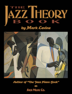 Front cover 'The Jazz Theory Book'